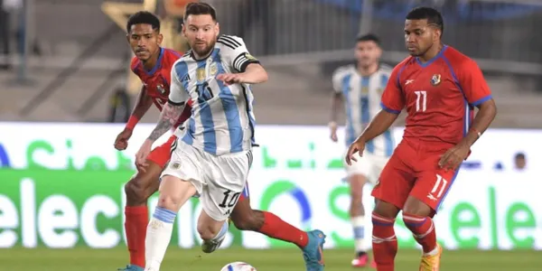 Lionel Messi made everyone worry with the foul he received.