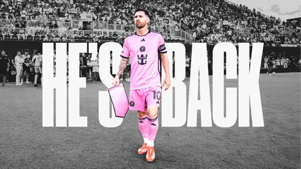 Lionel Messi. PHOTO: Inter de Miami