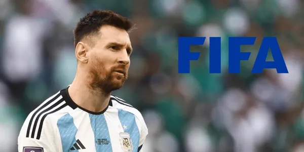 Lionel Messi receives a low blow from FIFA ahead of the Argentina-France final