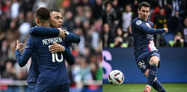 Lionel Messi saved PSG with a great goal, and Mbappe was happier than ever.