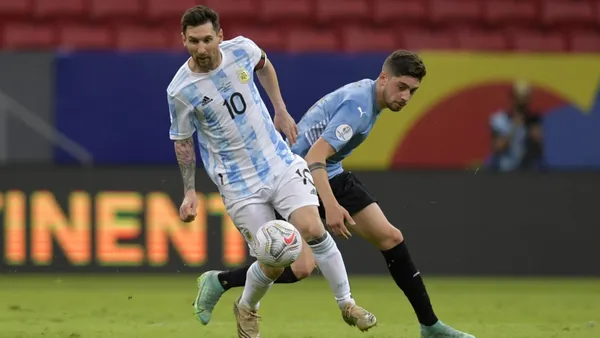 Lionel Messi was a substitute against Uruguay and got in for Lo Celso at 30 of the second half, with the Albiceleste 1-0 up. He only had a high shot.