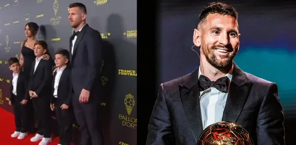 Lionel Messi was asked about his retirement after receiving his eight Ballon d'Or.