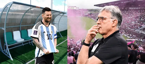 Lionel Messi was not expecting to start on the bench.