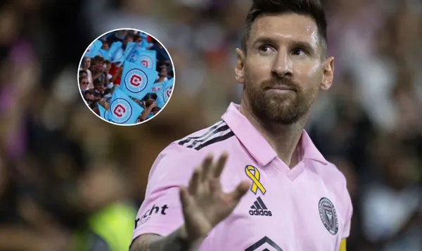 Lionel Messi was not present on the last MLS date against Chicago Fire and generated discontent among the fans.