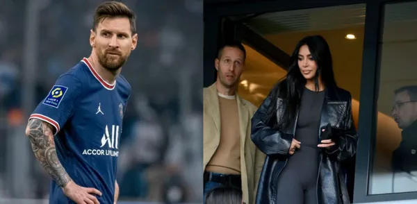 Lionel Messi was surprised to see this huge star at Parc des Princes.