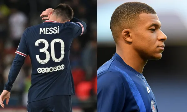 Lionel Messi wasn´t pleased with Mbappe's behaviour in the last PSG game.