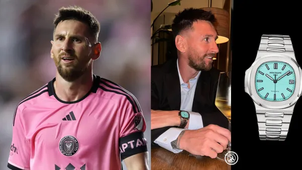 Lionel Messi wears one of the rarest watches in the world.