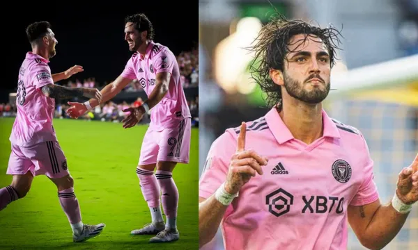 Lionel Messi with a double assist against Inter Miami