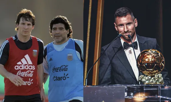 Lionel Messi's emotional words to Maradona