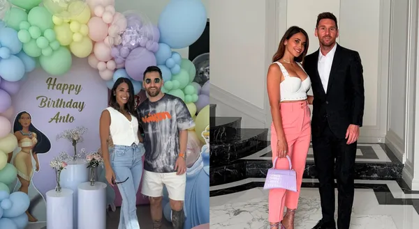 Lionel Messi's proves his love in a party for Antonela Roccuzzo on her birthday