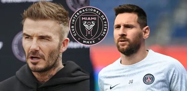 Lionel Messi's request to David Beckham that made everyone angry with the English owner.