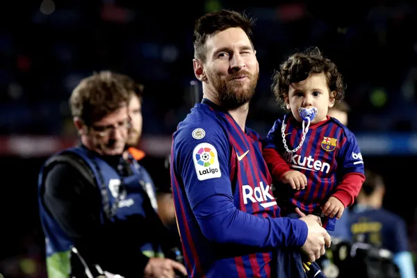 Lionel Messi's son has joined PSG youth teams after his father joined the club. Cristiano Ronaldo Jr also now plays for Manchester United youth team. See other footballers whose fathers were also footballers.