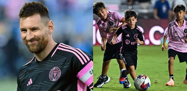 Lionel Messi's son is already balling with Inter Miami.