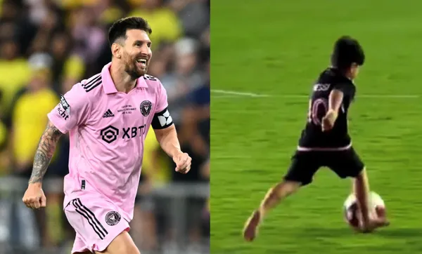 Lionel Messi's son seems to have his father's inheritance at soccer