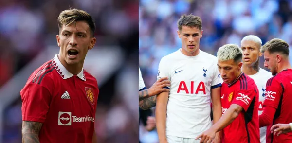 Lisandro Martinez had a performance that the fans did not like at all