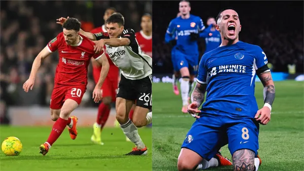 Liverpool and Chelsea will play each other in the EFL Cup final next month!
