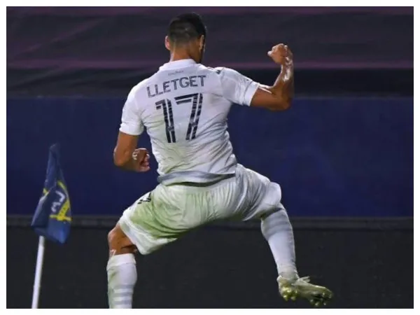 Lletget was the great figure of the match against LAFC by scoring a double, but the third goal was more than spectacular.