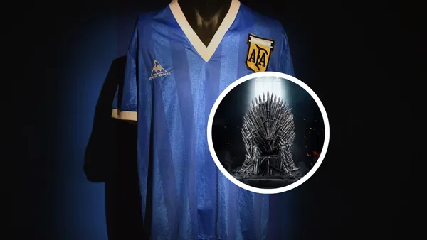 Look at the detail of the unprecedented auction compared to Maradona's historic shirt