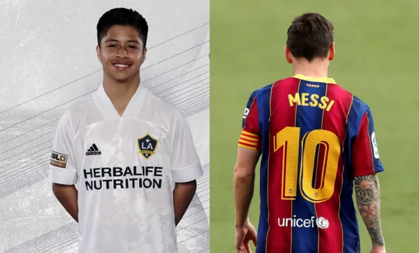 Los Angeles Galaxy announced on Wednesday the signing of the young Mexican prodigy Alex Alcalá, putting his signature to a professional contract.