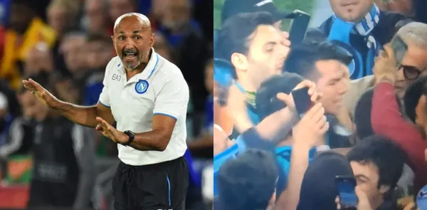 Lozano was champion of Italy with Napoli, and this he did at the time of celebrating