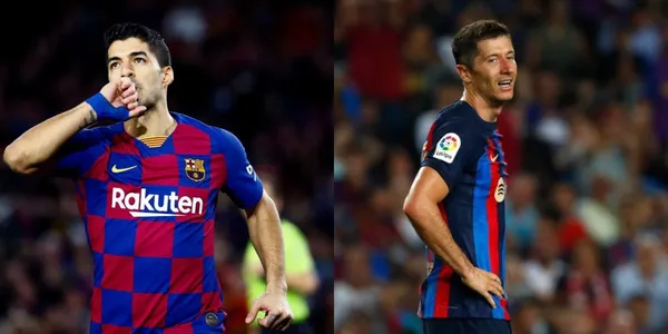 Luis Suárez made history with FC Barcelona and Lewandowski already added his first failure