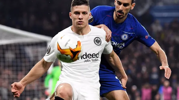 Luka Jovic is a forward with the same characteristics as Jimenez, a tall player, with good individual technique and with good aerial play