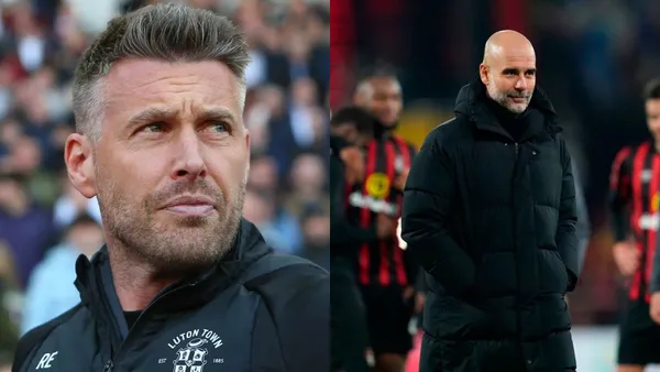 Luton Town and Manchester City reveal their starting line ups for FA Cup game.