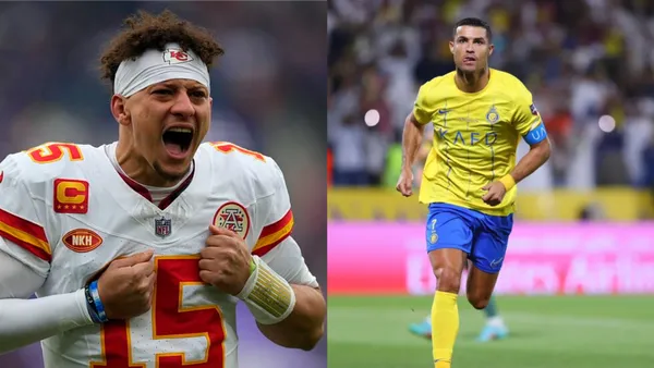 Mahomes has one of the biggest sports contracts in the world but it doesn't overtake Ronaldo's with Al Nassr.