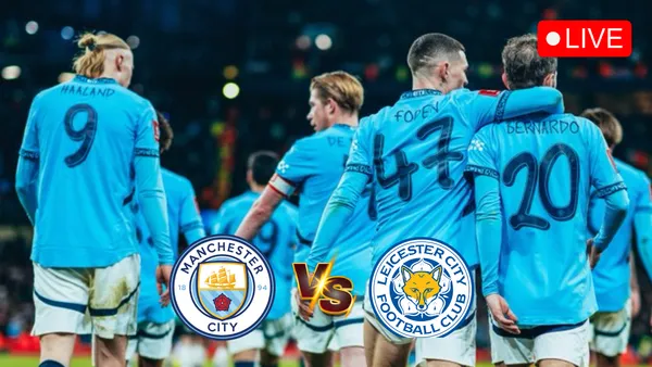 Manchester City and Leicester City Prepare for Crucial Premier League Encounter / X