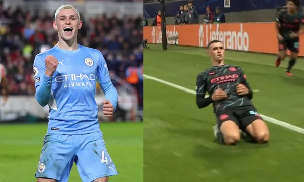 Manchester City currently wins over RB Leipzig in the Champions League