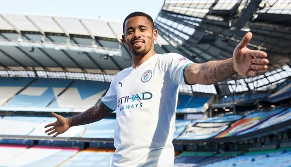Manchester City released their away kit for the 2021/22 season and it broke their previous sales record.