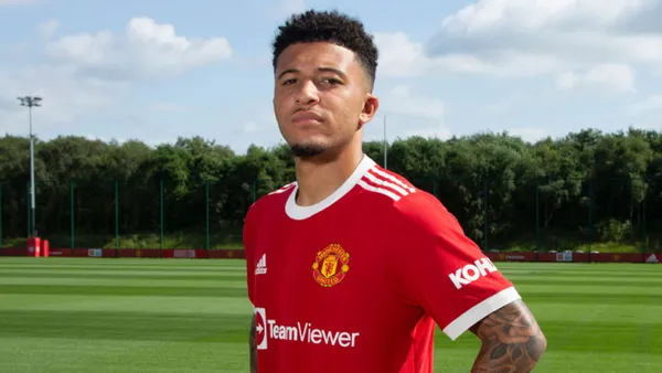 Manchester United announced the signing of Jadon Sancho from Borussia Dortmund in style by posting a video on their social media with the title "This is home".