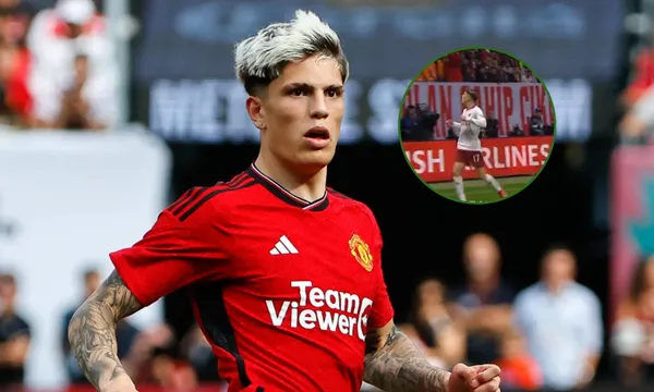 Manchester United scores the first goal in the Champions League thanks to Garnacho