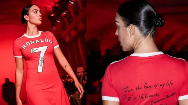 Many applauded her catwalk, as her boyfriend has many fans