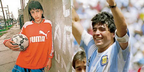 Many players were compared to Diego Maradona but Real Madrid and FC Barcelona fought over this player when he was barely 12 years old and unfortunately he was never a professional.