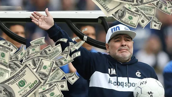 Maradona was, as a player, better than Ronaldo and Messi but he has also surpassed them on another topic: cars.