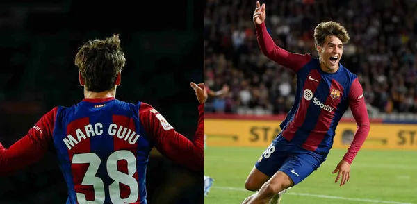 Marc Guiu just completed a wonderful debut with Barcelona.
