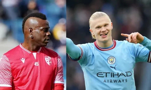 Mario Balotelli commented on the current state of Erling Haaland and reacted to the level of the player
