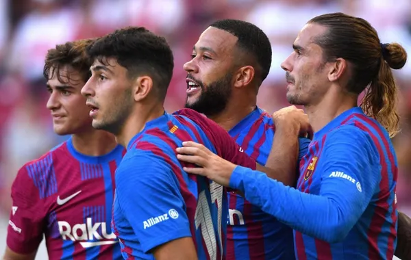 Martin Braithwaite, Memphis Depay and Frenkie de Jong were some of the players who shone in the absence of Lionel Messi during a 4-2 win over Real Sociedad.