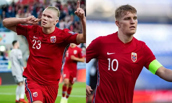 Martin Odegaard talks about Erling Haaland