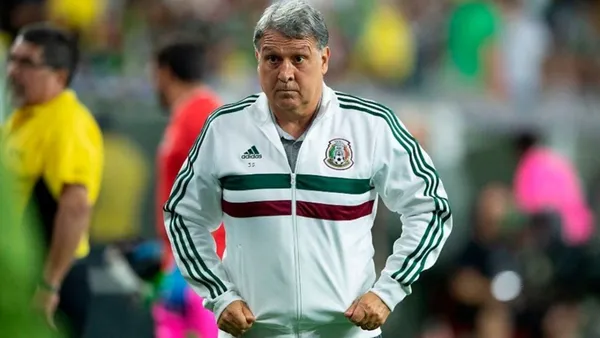 Martino led Mexico's game against Honduras by phone.