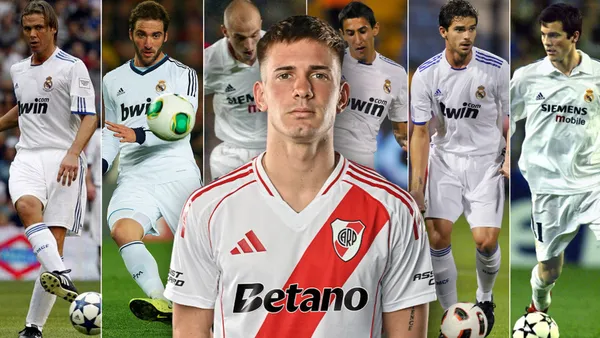 Mastantuono. PHOTO: INFOBAE