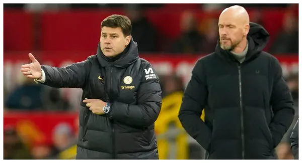 Mauricio Pochettino and Erik ten Hag