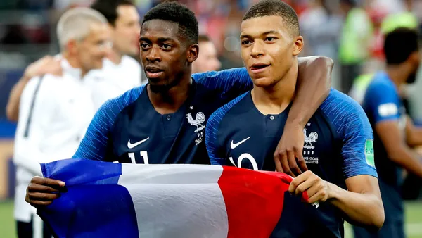 Mbappe and Dembele. PHOTO: MARCA
