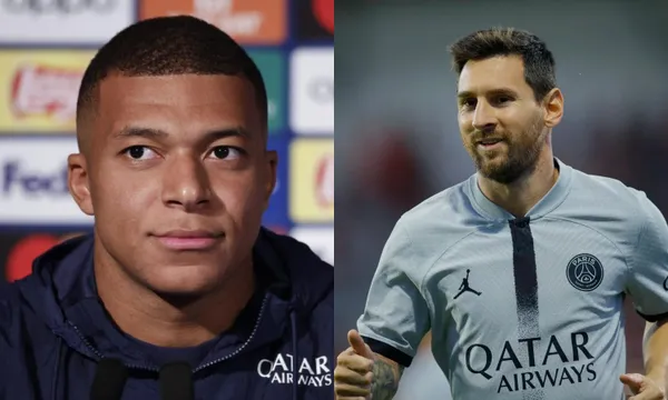 Mbappe and Messi have some tense moments, but it doesn't seem to affect their friendship.