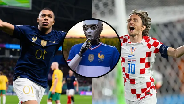 Mbappe and Modric | Photos: @kmbappe and @HNS_CFF