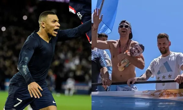Mbappe back in action with Messi-less PSG and already talking about the Argentine after the World Cup 2022