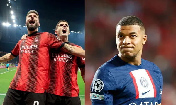 Mbappe did not leave happy with the result at San Siro