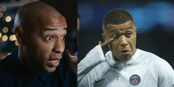 Mbappe thinks he es a better player than Messi, and now Henry humbled him.