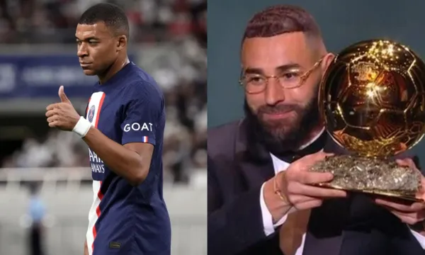 Mbappe was present at the Ballon d'Or gala and here is how he reacted at Benzema